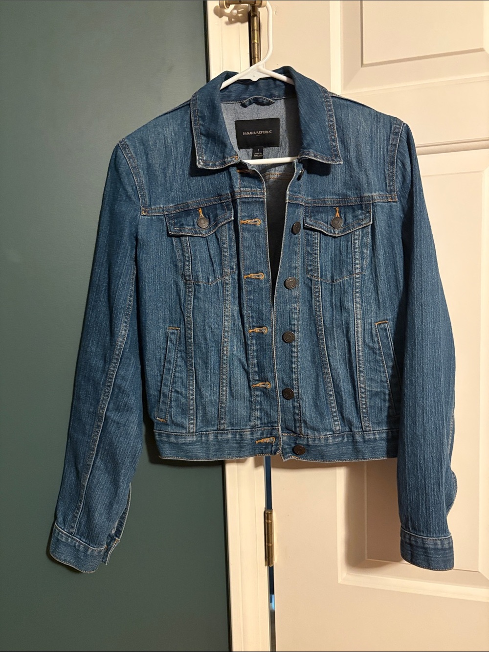 Banana Republic Medium Blue Denim Jean Jacket